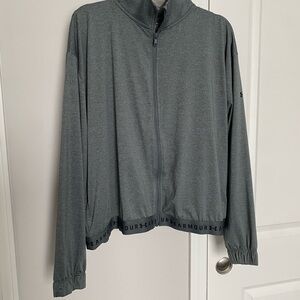 Under Armour Charcoal Zip-Up Jacket